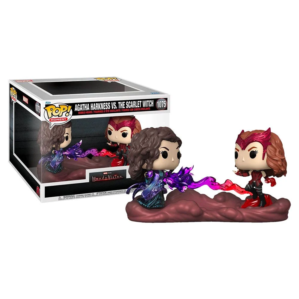 Funko Pop Moment Marvel Wanda Vision Agatha Harkness Vs The Scarlet