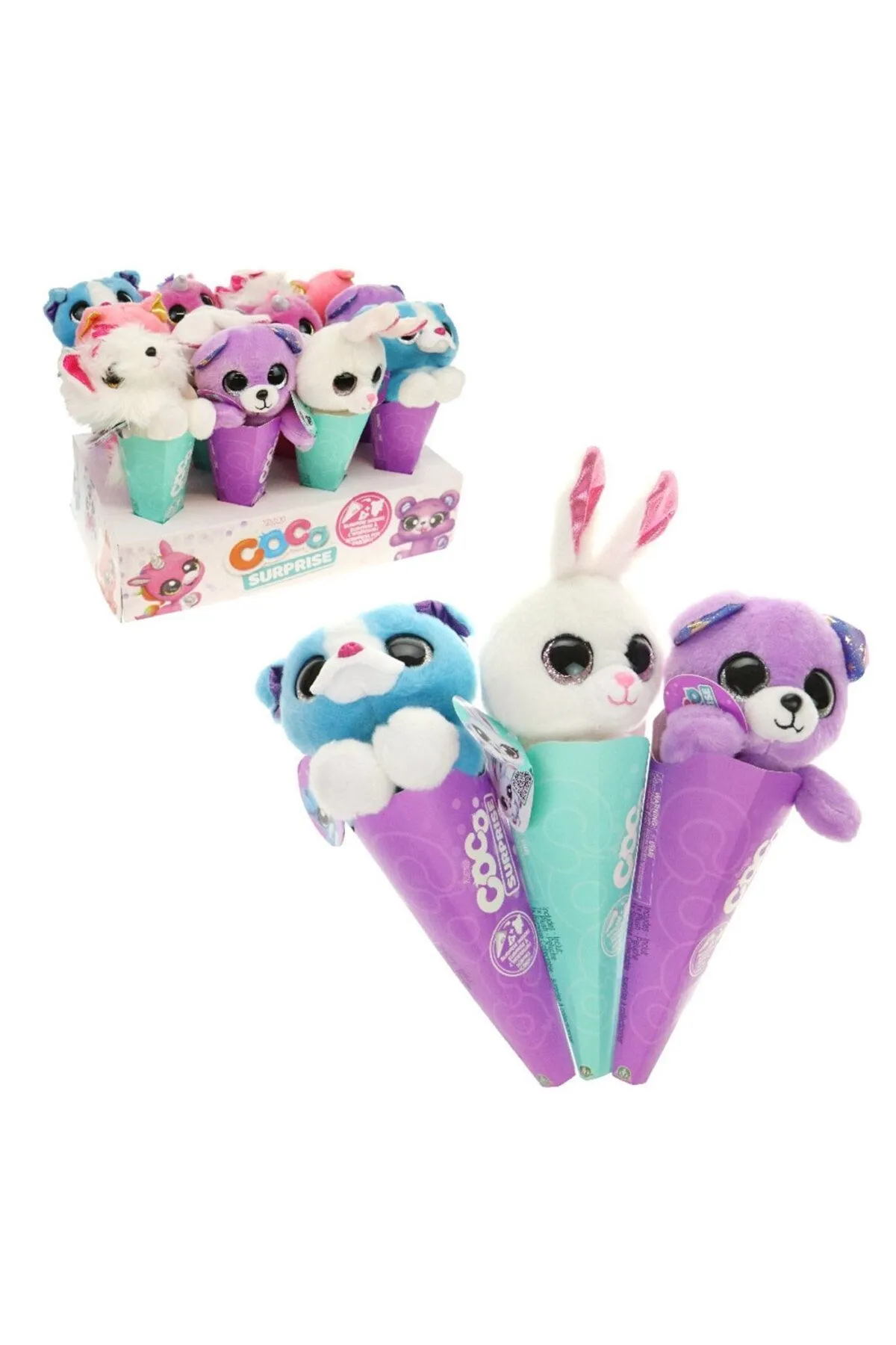 Coco Cones Mini peluş Figür - Thumbnail