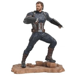 Diamond Gallery Marvel Avengers 3 Captain America 23 cm PVC Statue Heykel - Thumbnail