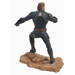 Diamond Gallery Marvel Avengers 3 Captain America 23 cm PVC Statue Heykel - Thumbnail