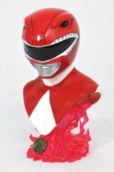 Diamond Legends in 3D Mighty Morphin Power Rangers Red Ranger 1 2 Scale Bust - Thumbnail