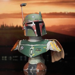 Diamond Legends in 3D Star Wars Boba Fett Bust 1 2 Scale - Thumbnail