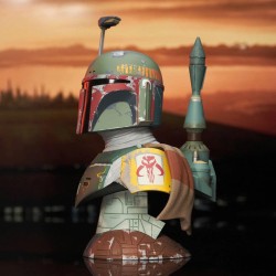 Diamond Legends in 3D Star Wars Boba Fett Bust 1 2 Scale - Thumbnail