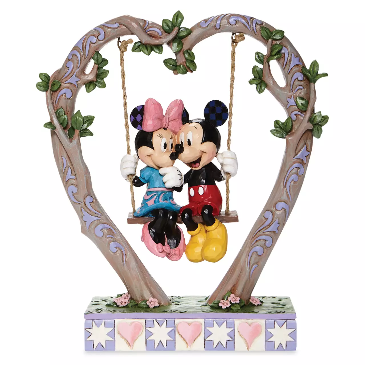 Disney Canlarım Salıncakta Mickey ve Minnie Mouse Figür - Thumbnail