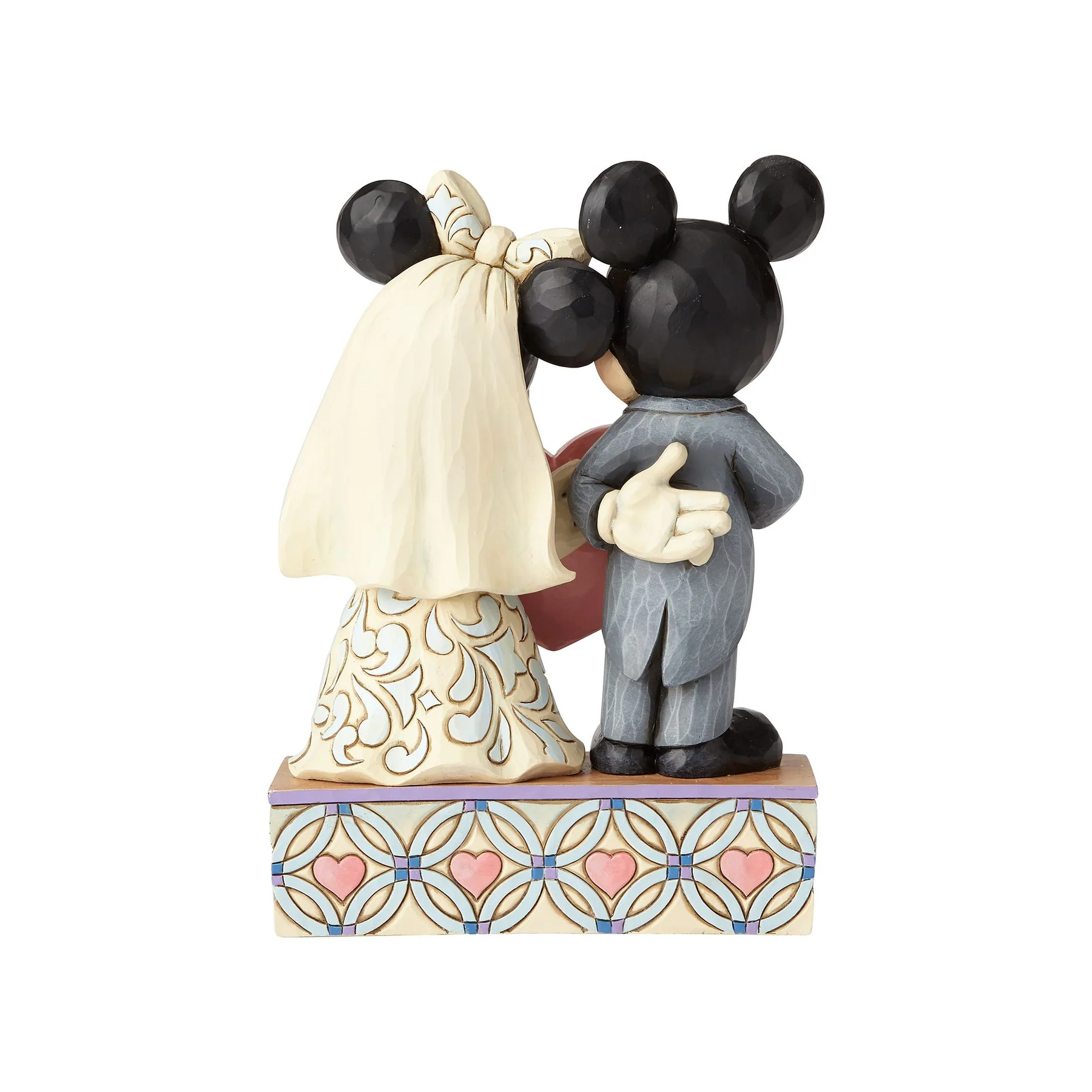 Disney İki Ruh Tek Kalp Mickey ve Minnie Mouse Figür - Thumbnail