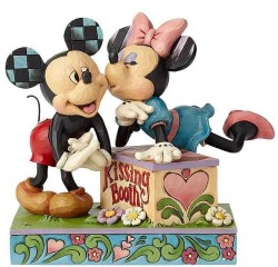 Disney Öpücük Bankı Mickey ve Minnie Mouse Figür - Thumbnail