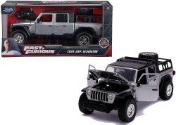 Hızlı ve Öfkeli Fast & Furious Metal Diecast Jeep Gladiator 1:24 203055 - Thumbnail