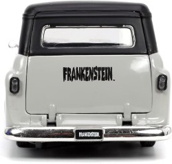 Frankenstein 1957 Chevy Suburban Die-Cast Araba 1:24 Ölçek, 7cm Figürlü - Thumbnail