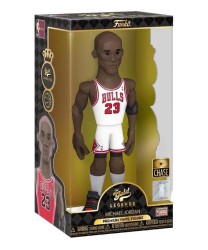 Funko Gold Legends Premium Vinil Figür NBA-Michael Jordan '93 Beyaz Forma - Chase - Thumbnail