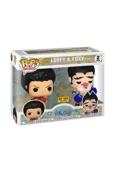 Funko Pop 2li Paket One Piece Monkey D.Luffy ve Foxy Special Edition - Thumbnail