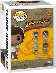 FUNKO POP FIGURE INDIANA JONES DIAL OF DESTINY TEDDY KUMAR - Thumbnail