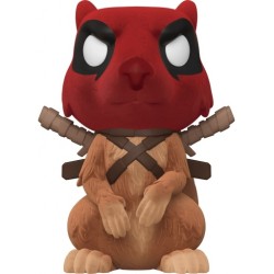 Funko Pop Figure Jumbo Deadpool 30th Squirrelpool Flocked - Thumbnail