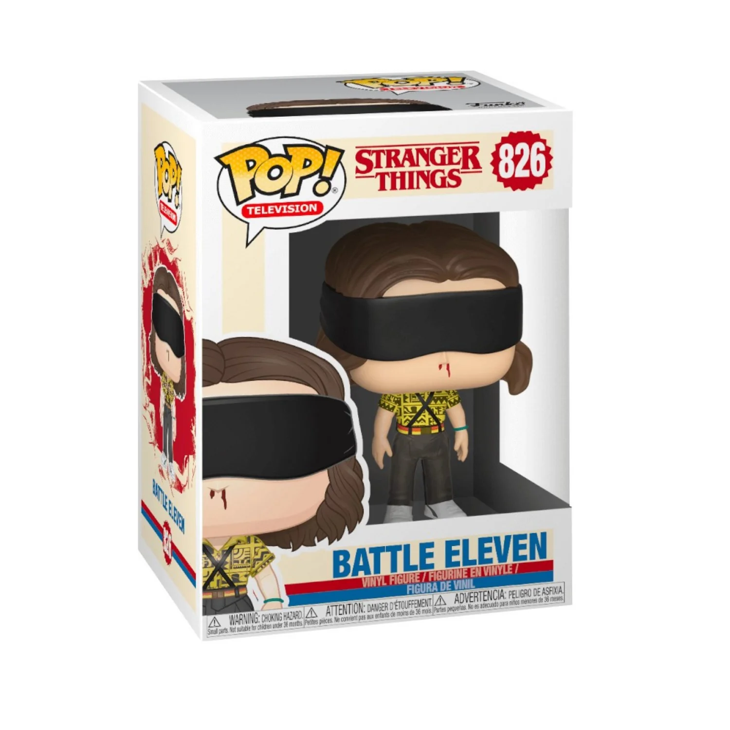 Funko Pop Figure Stranger Things Battle Eleven - Thumbnail