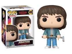 FUNKO POP FIGURE STRANGER THINGS JONATHAN WITH GOLF CLUB - Thumbnail