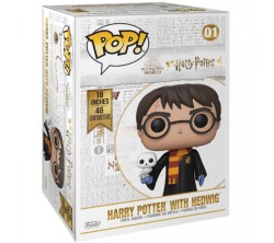 Pop Deluxe Figür - Harry Potter With Hedwing 18 INCH - Thumbnail