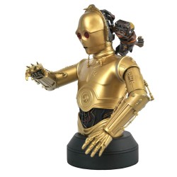 GENTLE GIANT STAR WARS C3PO AND BABU FRIK BUST - Thumbnail