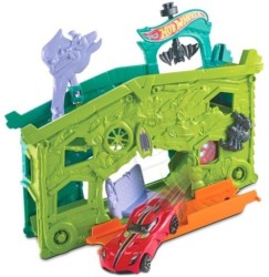 Hot Wheels Fold Out Play Set Ghost Garage - Thumbnail