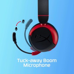 HyperX Cloud Mini 8-12 Yaş Çocuk Kablosuz Siyah Oyuncu Kulaklığı - Thumbnail