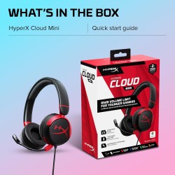 HyperX Cloud Mini Siyah Oyuncu Kulaklığı - Thumbnail