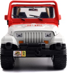 Jurassic World Lisanslı, 1992 Jeep Wrangler 1:24 Ölçek Die Cast Metal Araç, 19 cm - Thumbnail