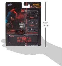 Batman 3-Pack Nano Cars, Die-Cast Nano Batman Arabaları, 3'lü Set, 4cm - Thumbnail