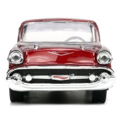 Christmas Themed 1961 Chevy Impala 1:32 Ölçek Die Cast Metal Araba, Figürlü - Thumbnail