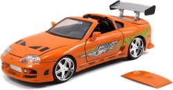 Jada Toys Fast & Furious 1995 Toyota Supra Die Cast Metal Araç 1:24 ve Brian O'Conner Figürlü - Thumbnail