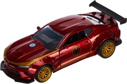 Jada Toys Marvel Avengers 2016 Chevy Camaro Die Cast Metal Araç ve Iron Man Figür 1.32 - Thumbnail