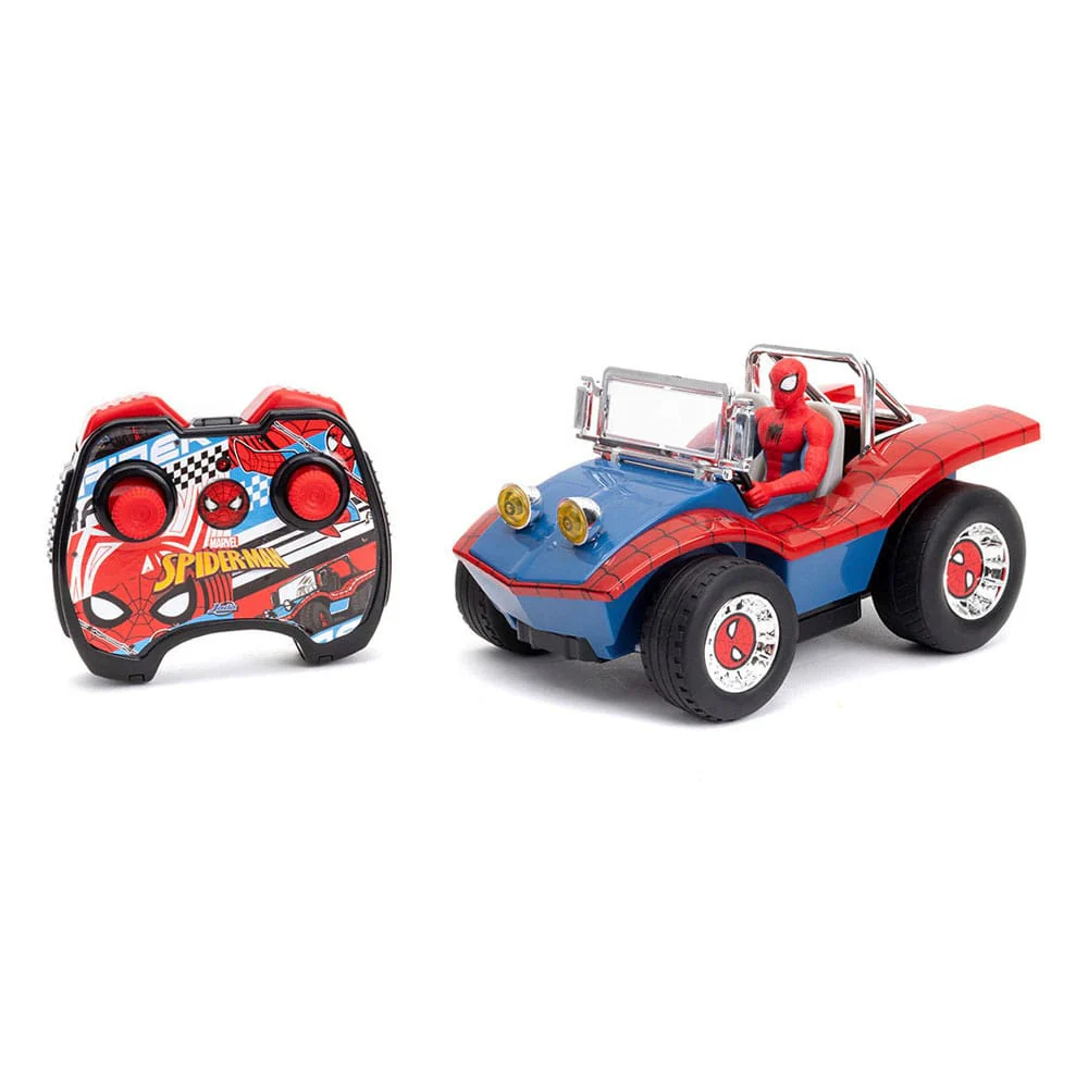 Jada Toys Marvel Spiderman 1 24 Remote Control Buggy - Thumbnail