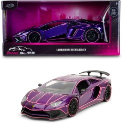 Jada Toys Pink Slips 1 24 Lamborghini Aventador SV - Thumbnail