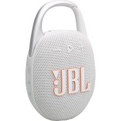 JBL Clip5 Bluetooth Hoparlör IP67 Beyaz - Thumbnail