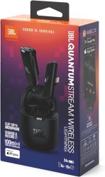 JBL Quantum Stream Wireless Lightning Yaka Mikrofon Siyah - Thumbnail