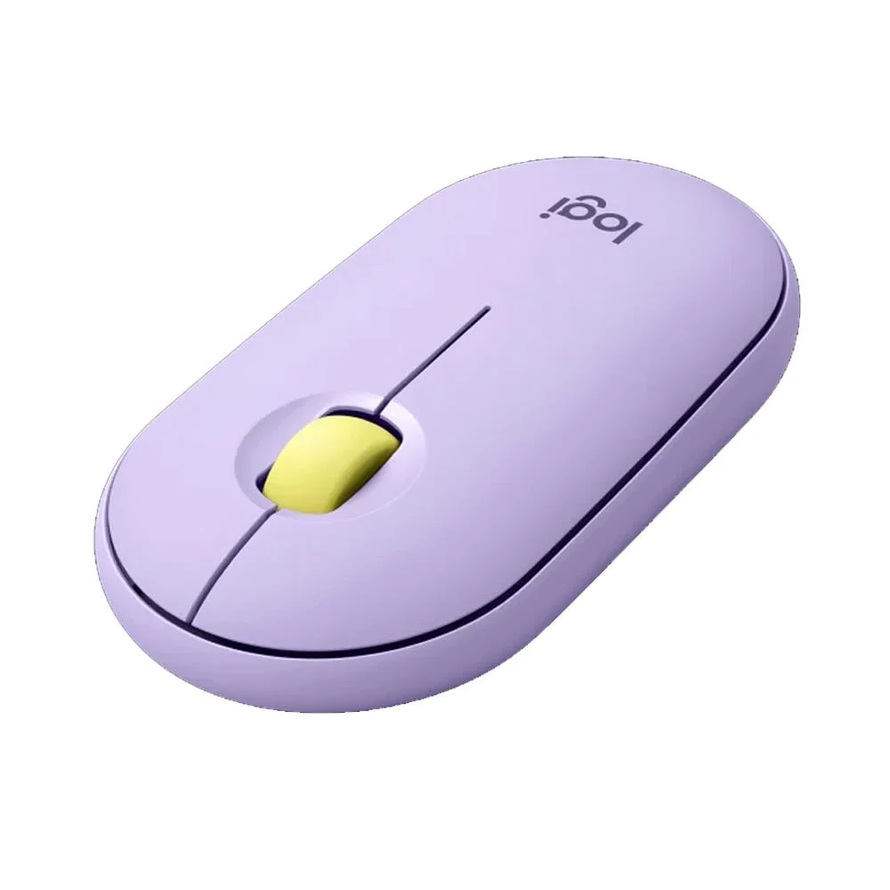 Logitech Pebble M350 Bluetooth Optik Mouse Lila 910-006752 - Thumbnail