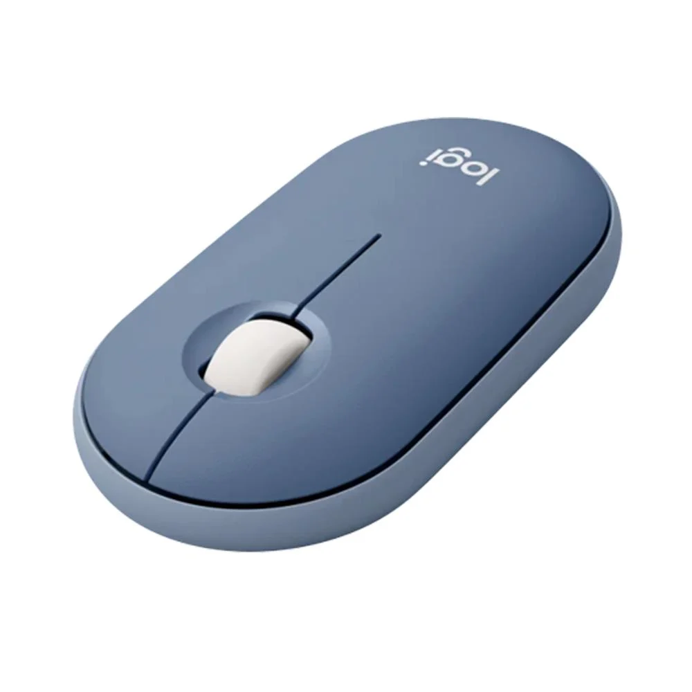 Logitech Pebble M350 Bluetooth Optik Mouse Uzay Mavisi 910-006753 - Thumbnail