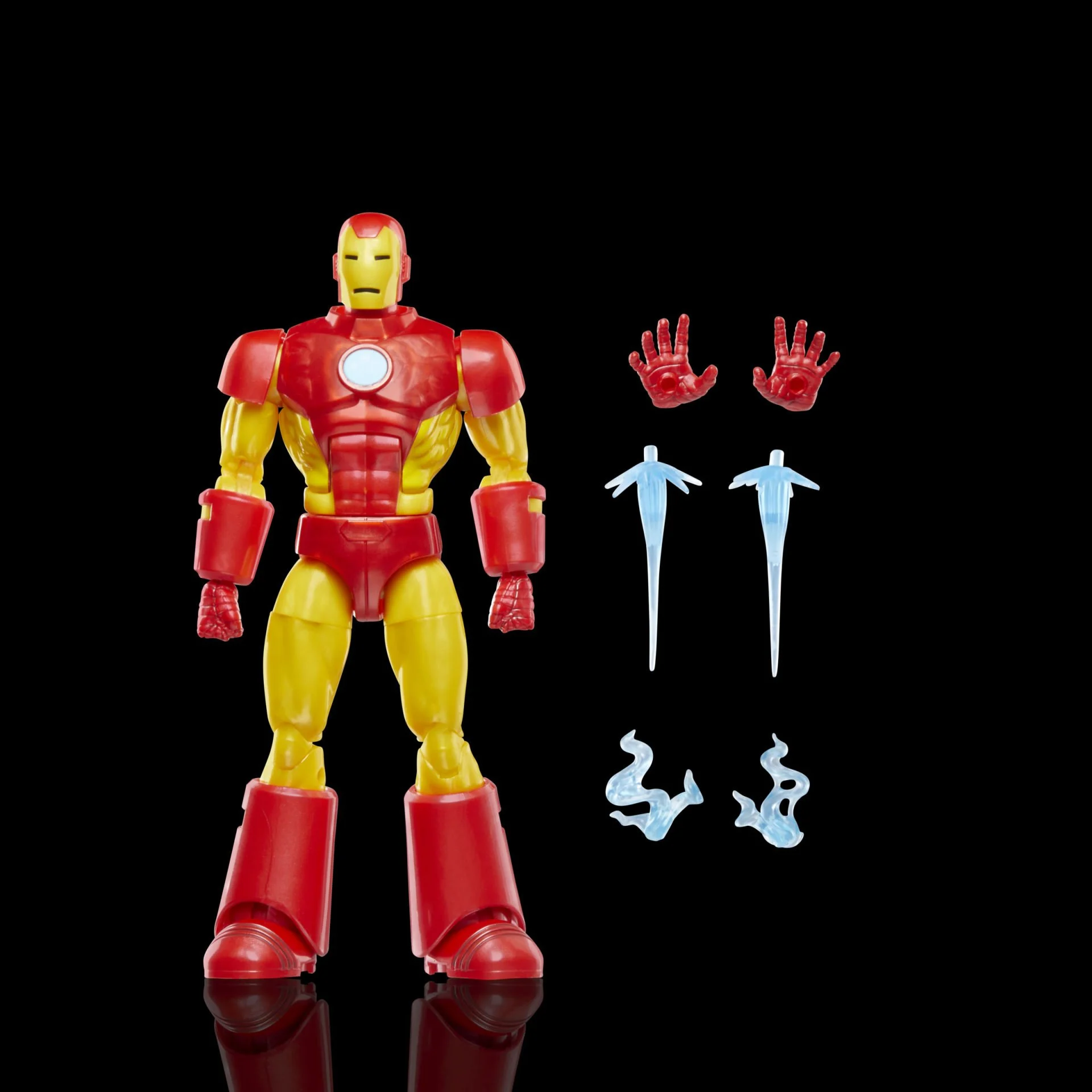 Marvel Legends Iron Man Model 09 Retro Comics Action Figür - Thumbnail