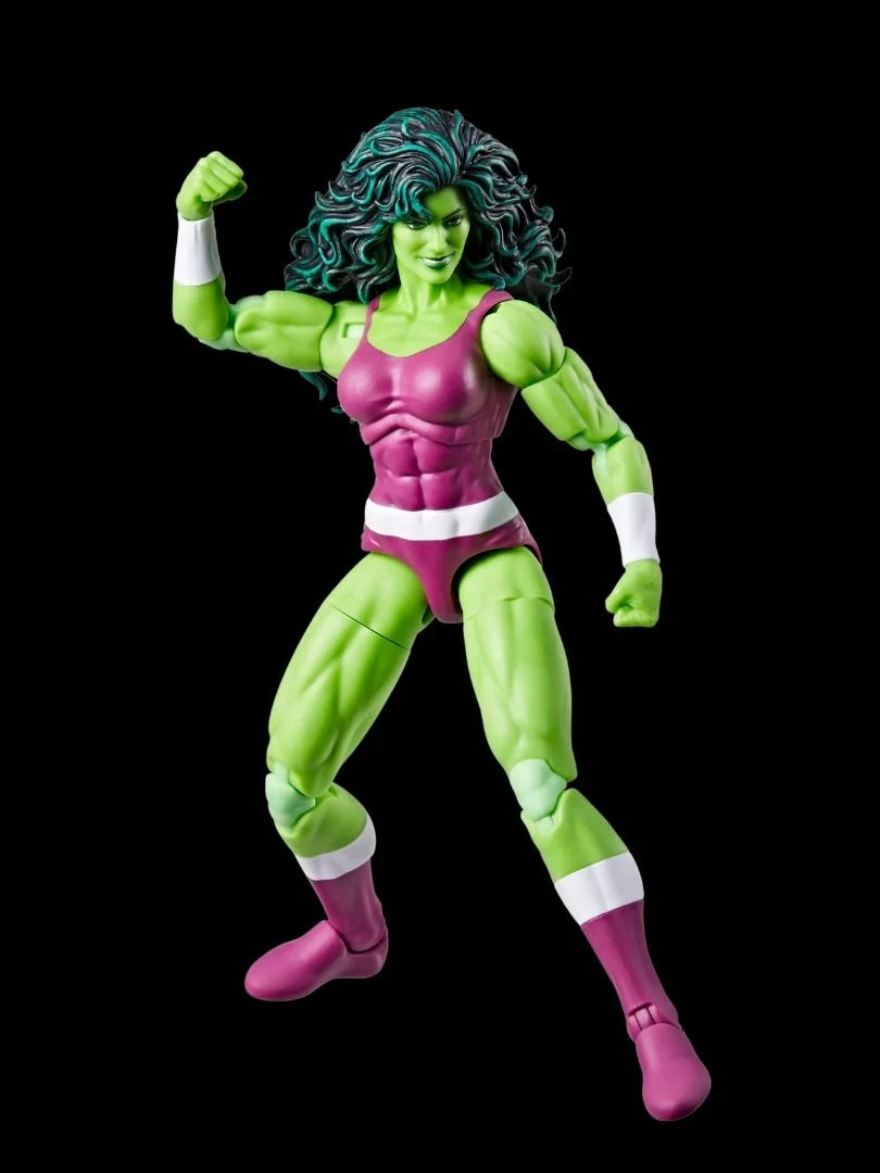 Marvel Legends She Hulk Retro Comic Action Figür - Thumbnail