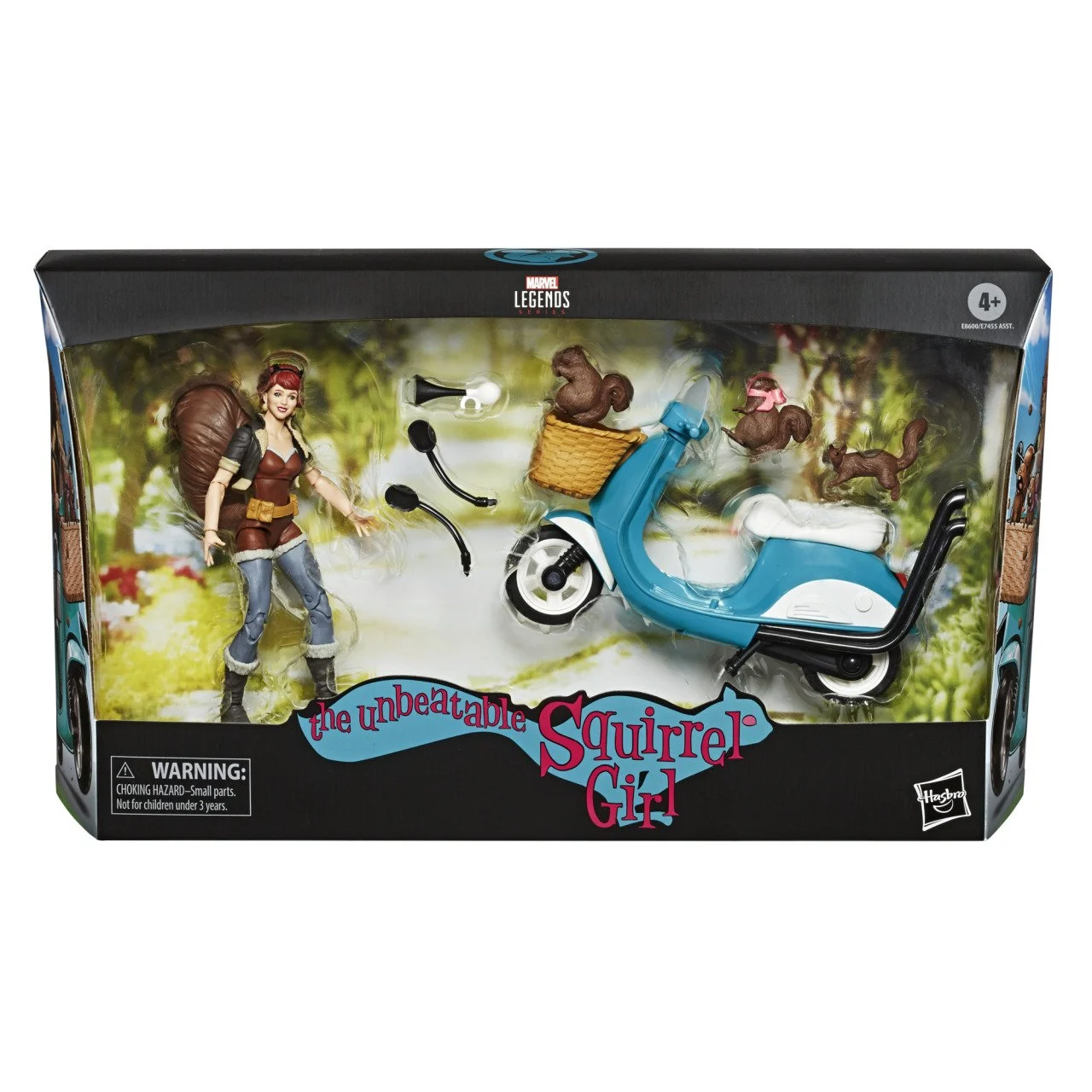 Marvel Legends Squirrel Girl on Scooter Action Figür - Thumbnail