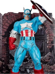 McFarlane Toys Marvel The Amazing Spiderman Captain America Heykel - Thumbnail