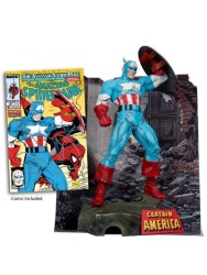 McFarlane Toys Marvel The Amazing Spiderman Captain America Heykel - Thumbnail