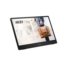 MSI 15.6 PRO MP161 E2U 1920x1080 (FHD) 16:9 FLAT IPS 60HZ 4MS ADAPTIVE-SYNC PORTATIF MONITOR - Thumbnail