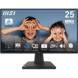 MSI 24.5 PRO MP252 1920x1080 (FHD) 16:9 FLAT IPS 100HZ 1MS ADAPTIVE-SYNC MONITOR - Thumbnail