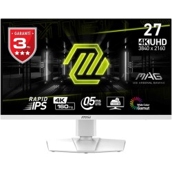 MSI 27 MAG 274URFW FLAT RAPID IPS 3840x2160 (UHD) 16:9 160HZ 1MS G-SYNC COMPATIBLE PIVOT GAMING MONITOR - Thumbnail