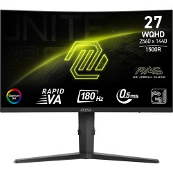 MSI 27 MAG 275CQRF QD E2 2560x1440 (WQHD) 16:9 CURVE 1500R RAPID VA 180HZ 0.5MS ADAPTIVE-SYNC GAMING MONITOR - Thumbnail