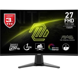 MSI 27 MAG 27C6X 1920x1080 (FHD) 16:9 CURVE 1500R VA 250HZ(OC) 1MS ADAPTIVE-SYNC GAMING MONITOR - Thumbnail