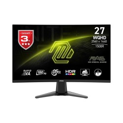 MSI 27 MAG 27CQ6F 2560x1440 (QHD) 16:9 CURVE 1500R RAPID VA 180HZ 1MS FREESYNC GAMING MONITOR - Thumbnail