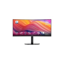 MSI 34 MODERN MD342CQP 1920x1080 (UWQHD) 16:9 CURVE IPS 120HZ 1MS MONITOR - Thumbnail