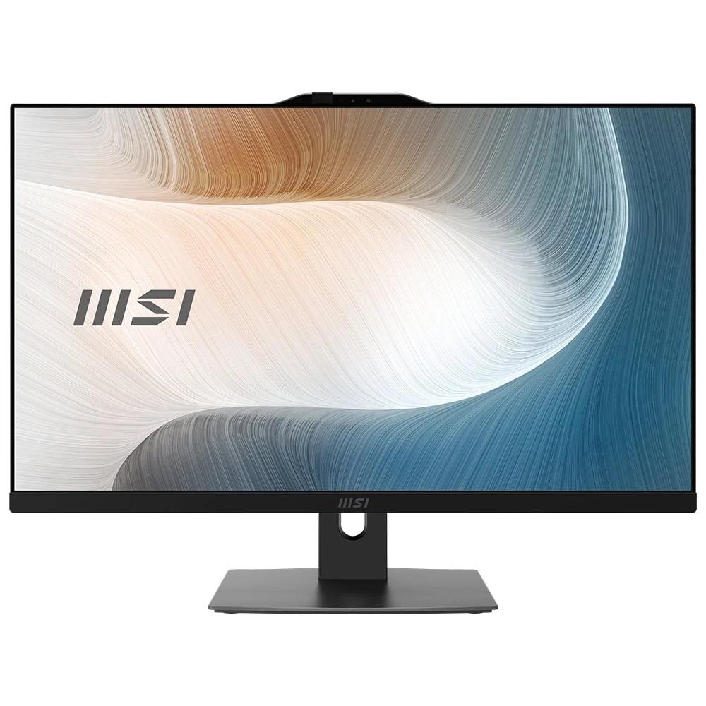 MSI MODERN AM272P 12M-883EU 27 FHD 16:9 (1920X1080) I5-1235U 16GB DDR4 512GB SSD DOS SIYAH AIO PC - Thumbnail