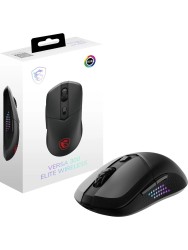 Msi Versa 300 Elite 2.4 GHz Bluetooth 5.3 Kablosuz Mouse - Thumbnail