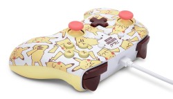 PowerA Nintendo Switch Enhanced Kablolu Oyun Kumandası Pikachu Electric Type Pattern - Thumbnail