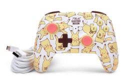 PowerA Nintendo Switch Enhanced Kablolu Oyun Kumandası Pikachu Electric Type Pattern - Thumbnail